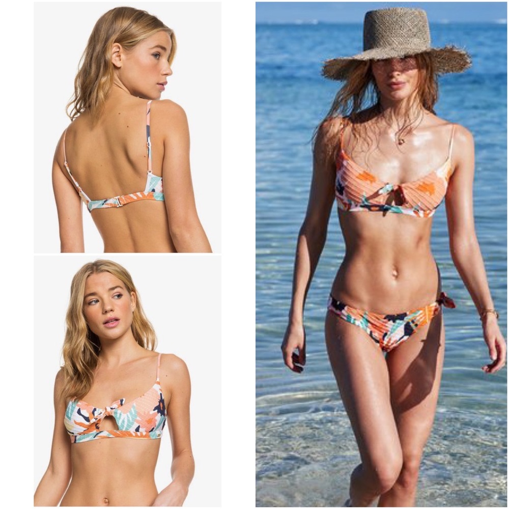 🔆 Roxy Swim the Sea Bralette Bikini Top